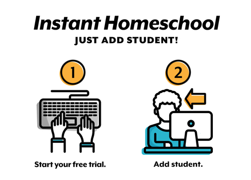 Instant Homeschool - Just Add Student!
