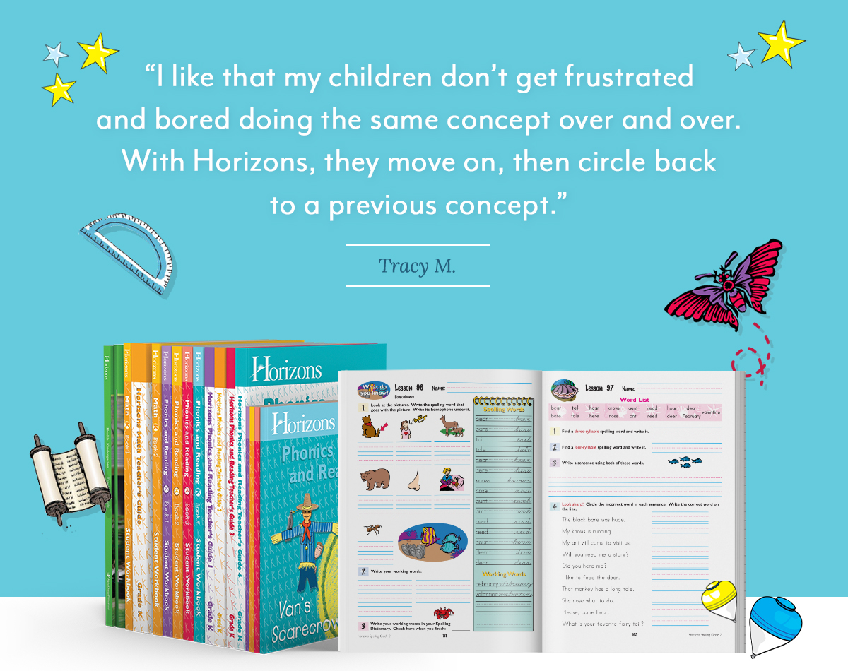 10% off Horizons Curriculum Now