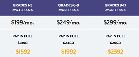 AOA Enrollment Prices