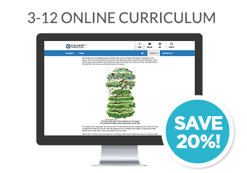 20% Off All Calvert Curriculum!