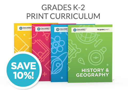 10% off All Calvert Print Curriculum!