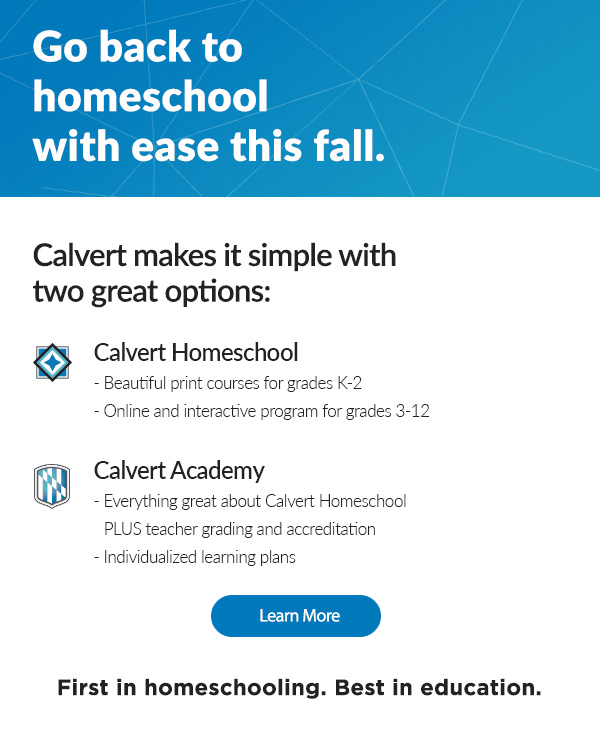 Go back to homeschool this fall with ease.